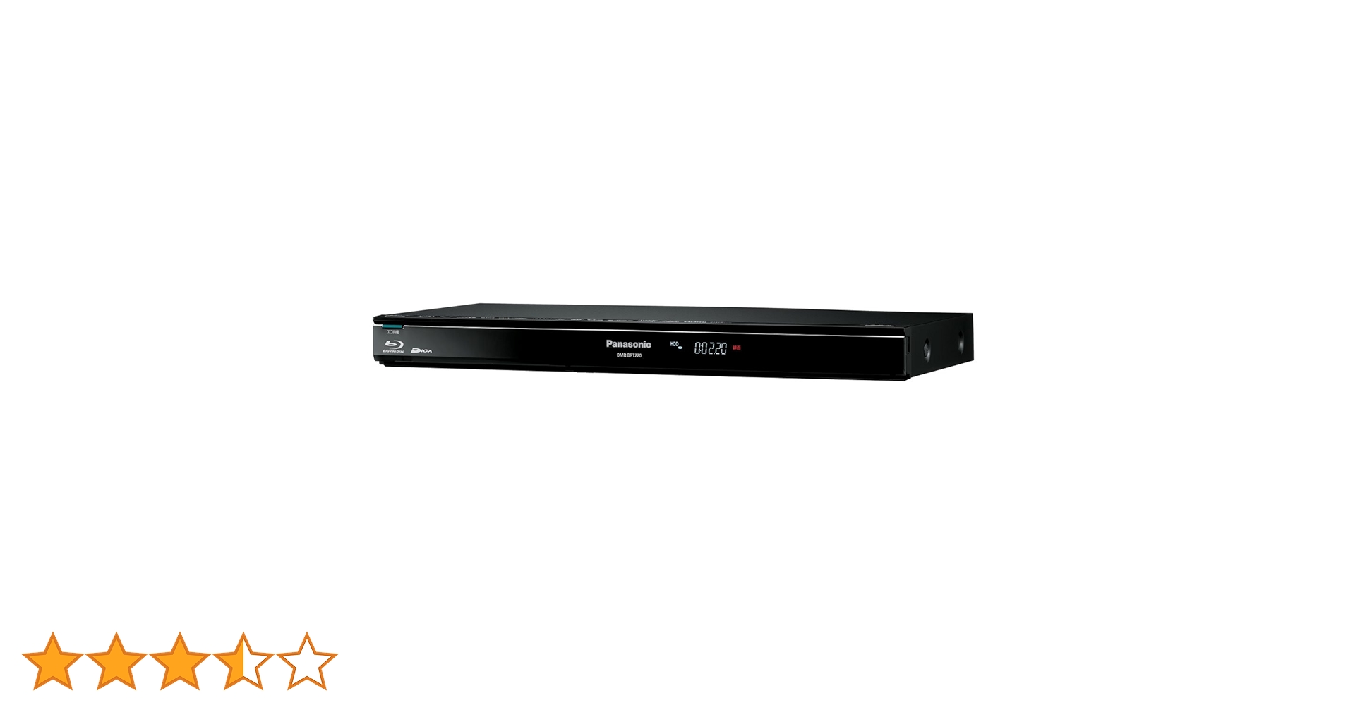 チューナー ブルーレイレコーダー ブラック DIGA DMR-BRT220-K Amazon | パナソニック 500GB 1チューナー ブルーレイレコーダー